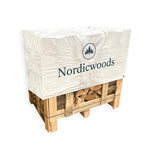 kap voor halve pallet brandhout Nordicwoods